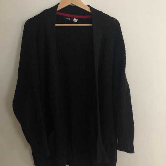 Black BDG Urban Outfitters oversized cardigan - Picture 3 of 3